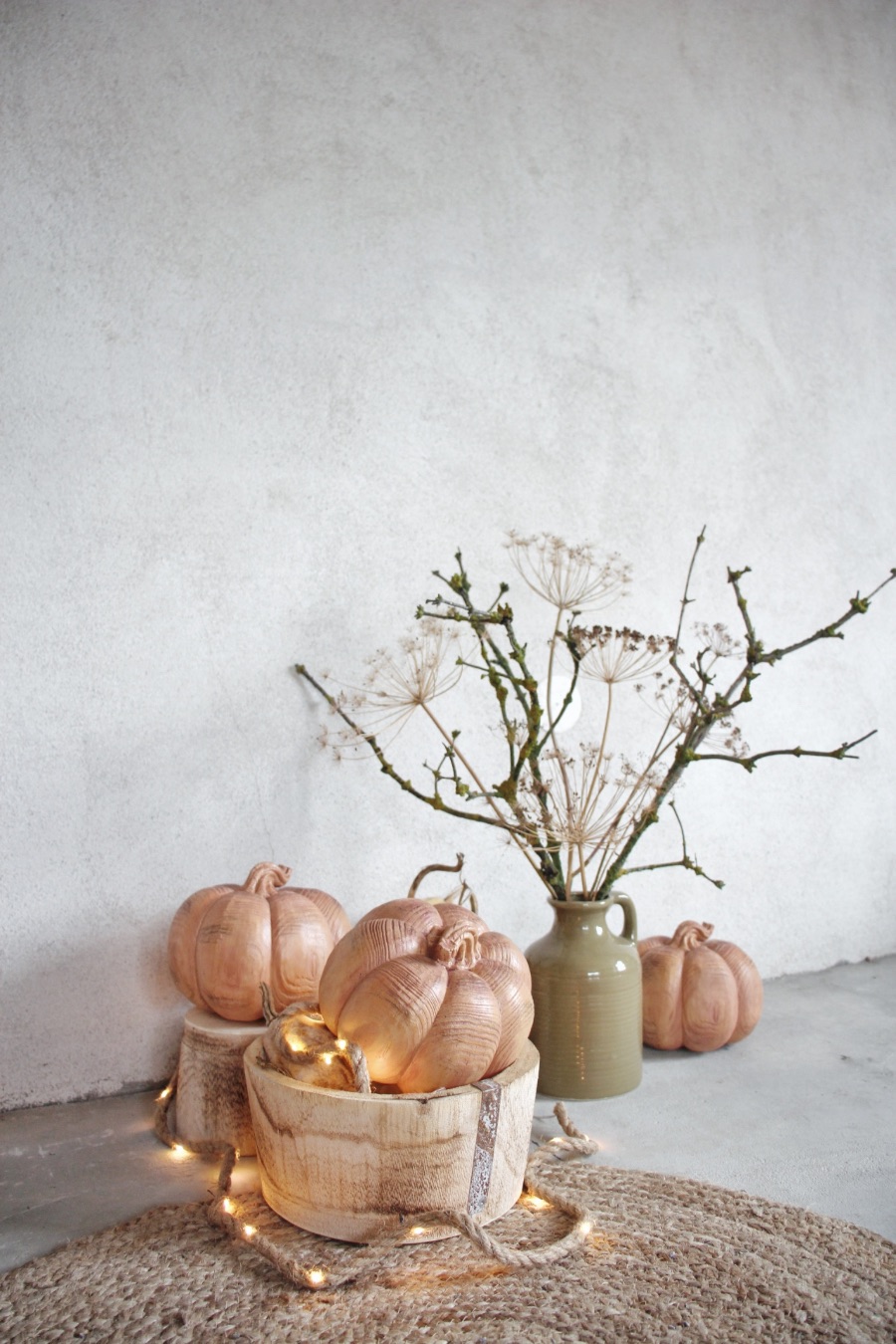 Dýně malá - dřevo #1