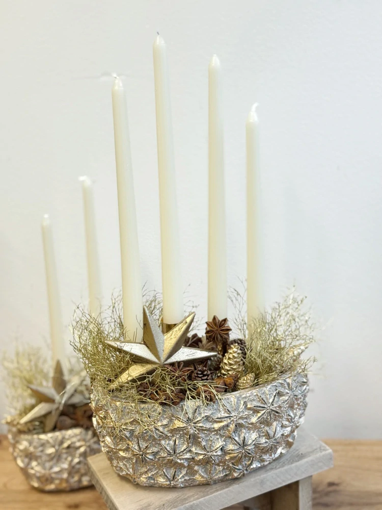 Betonový zlatý obal "Badyán"