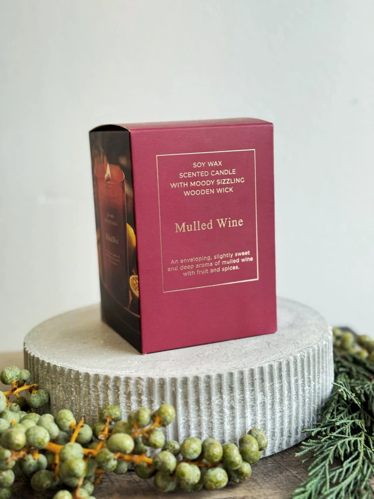 Vánoční svíčka "Svařené víno"