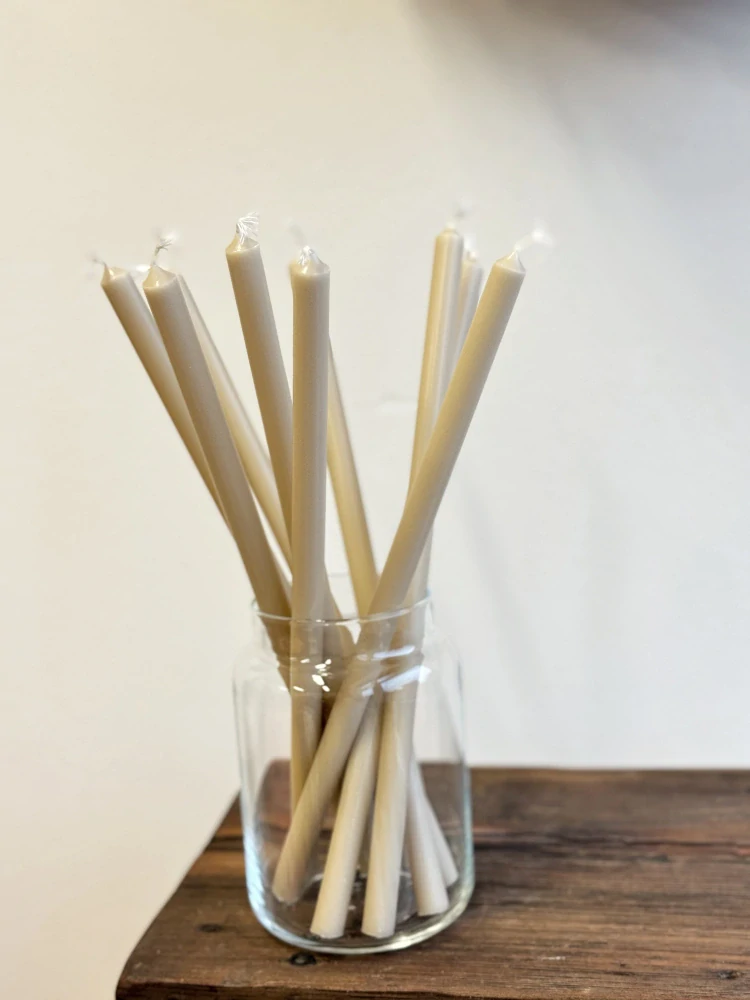Tenká svíčka - ivory (30 x 1,3 cm) 