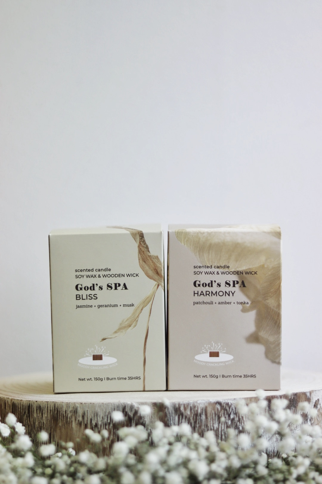 Vonná svíčka ve skle "God's SPA"