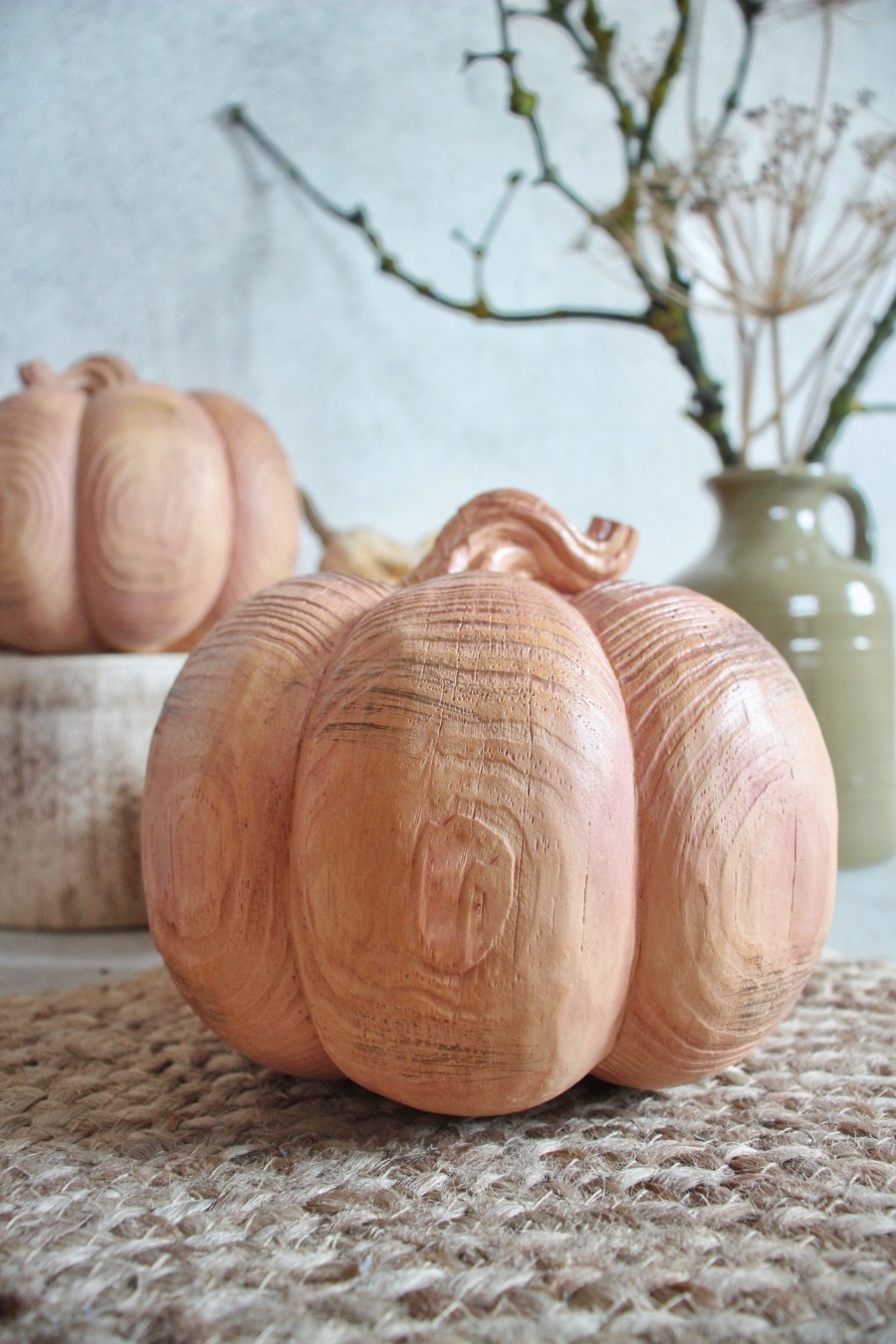 Dýně malá - dřevo #1