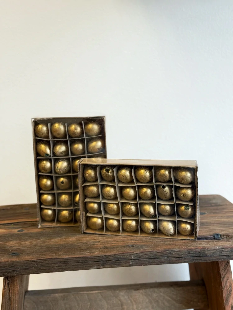 Zlatá křepelčí vajíčka - 24 ks 