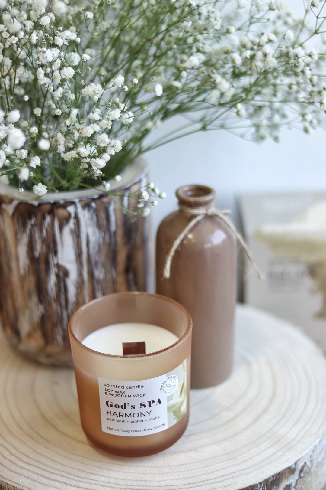 Vonná svíčka ve skle "God's SPA"