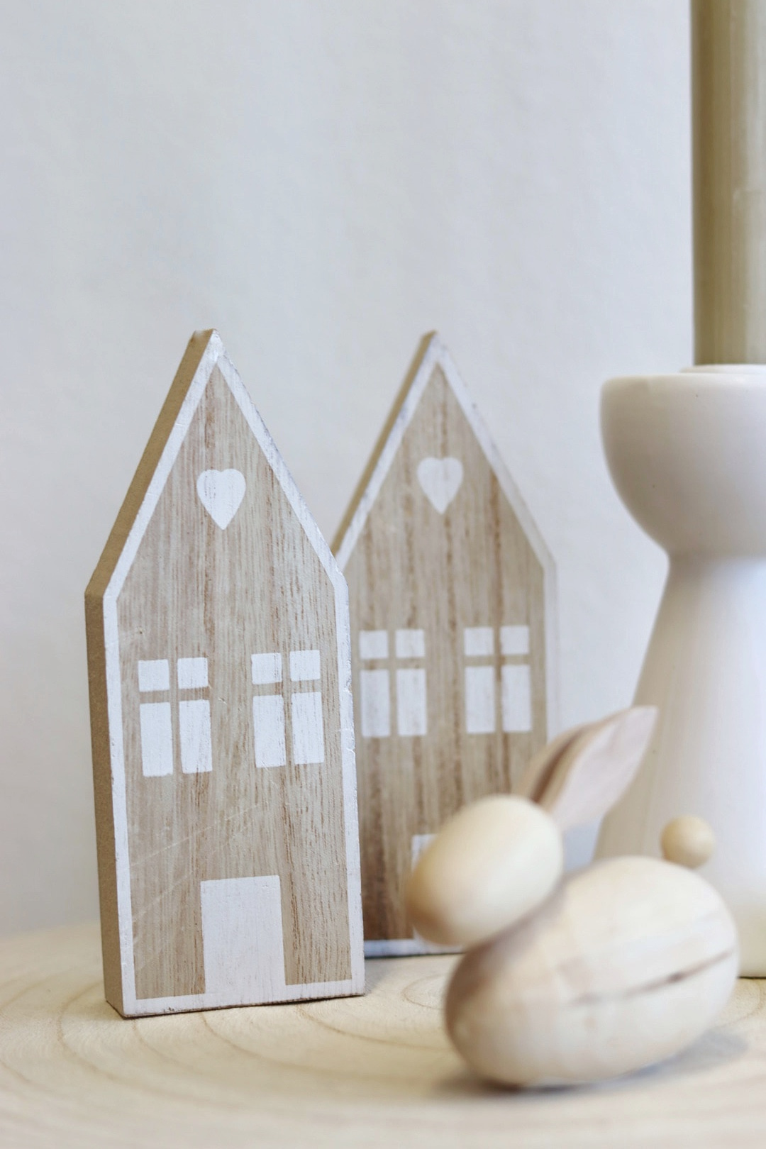 Dřevěný zajíček 