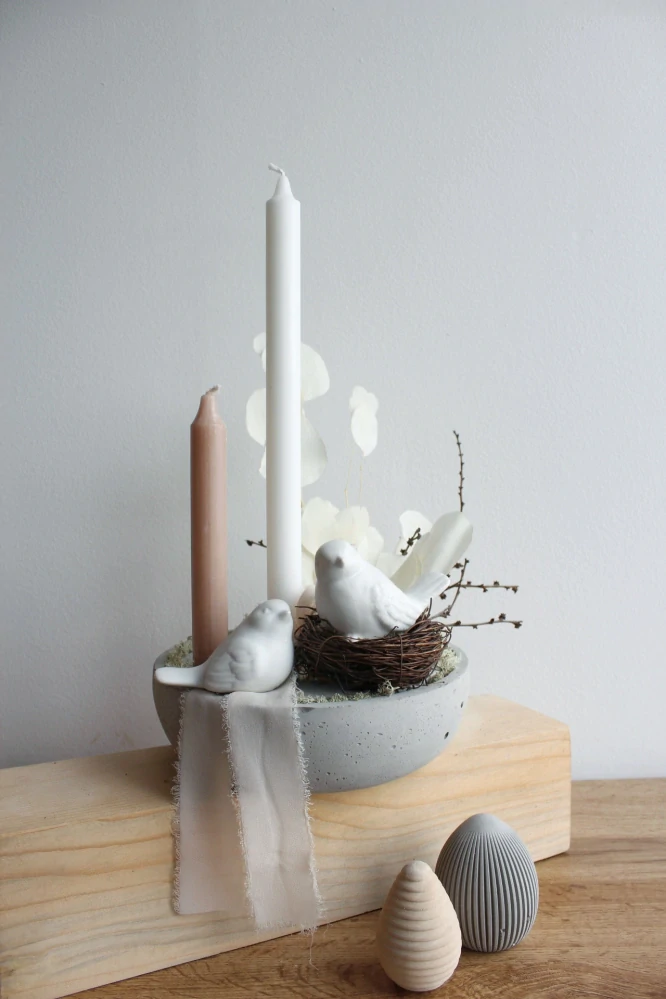 Betonová miska (střední) "Olivia"