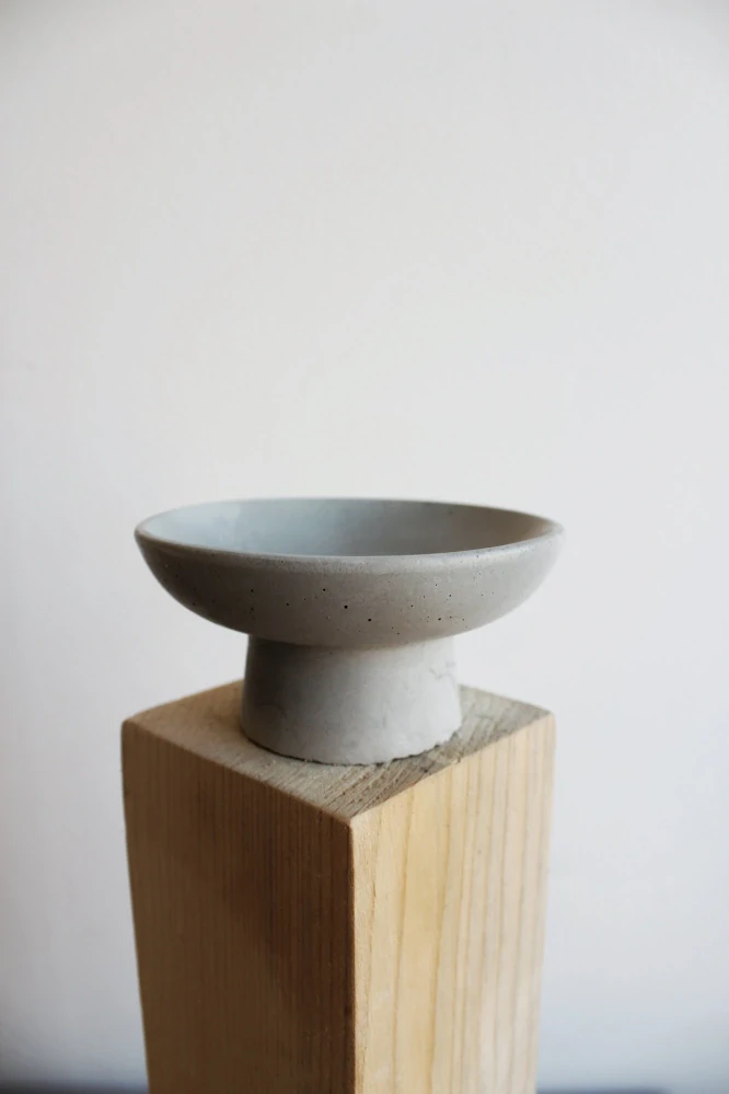 Dekorační betonový podnos 