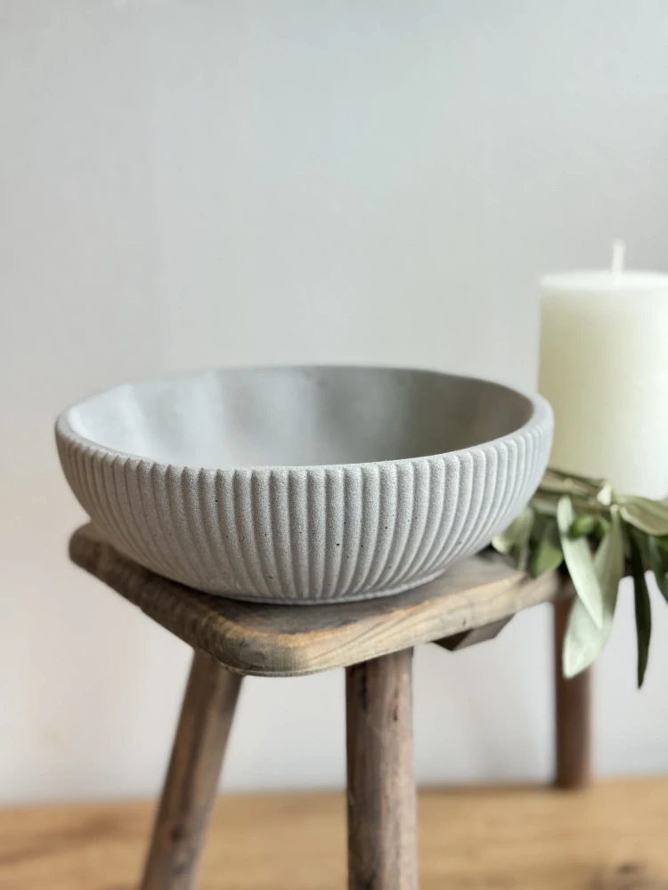 Betonová miska (malá) "Clara"