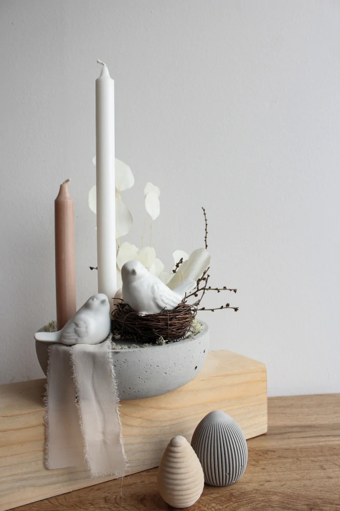 Betonová miska (střední) "Olivia"