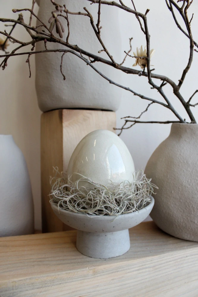 Dekorační betonový podnos 