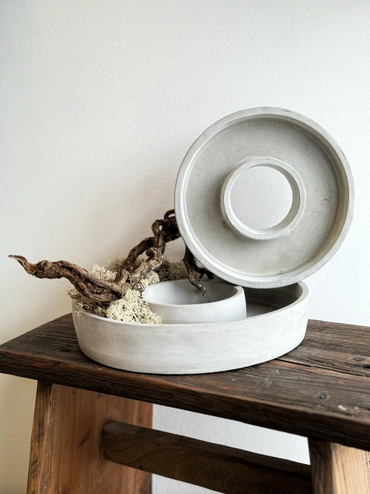 Betonové mezikruží Daan Kromhout (26 x 5 cm)