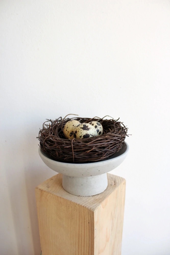 Dekorační betonový podnos 