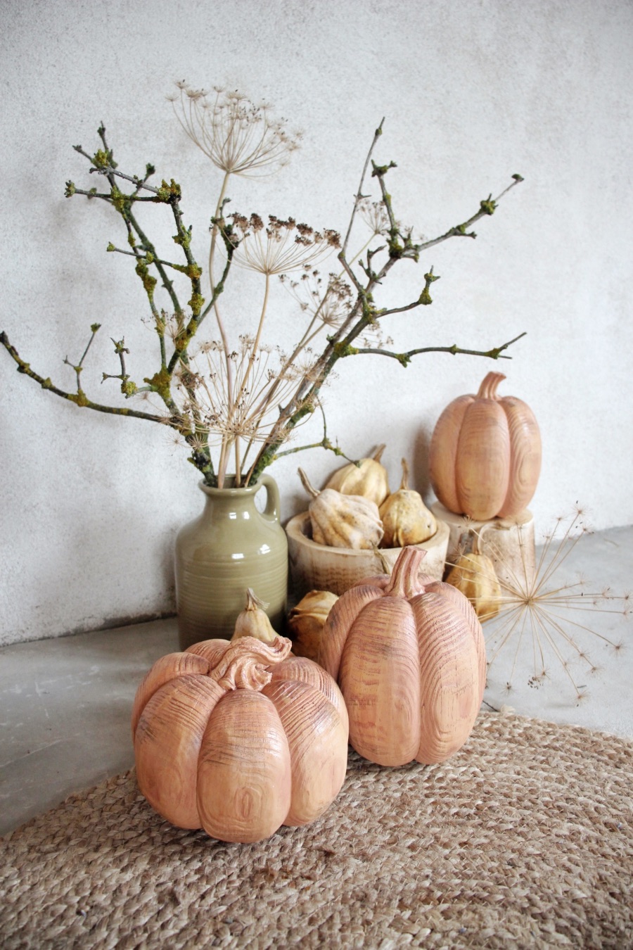 Dýně malá - dřevo #1