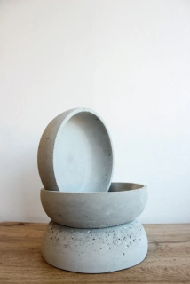 Betonová miska (střední) "Olivia"