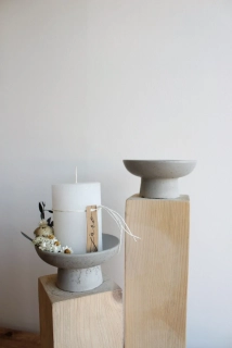 Dekorační betonový podnos 