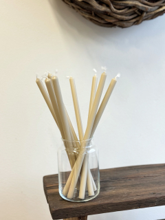 Tenká svíčka - ivory (30 x 1,3 cm) 