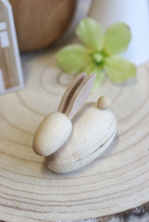 Dřevěný zajíček 