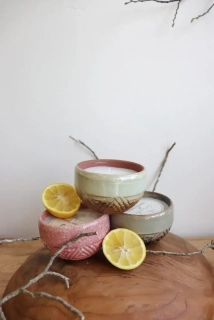 Svíčka v keramice Citronella - malá