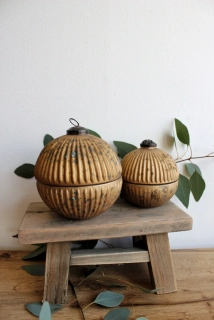 Dóza - Vánoční baňka rustic 