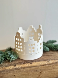 Porcelánový svícen "Náměstíčko"